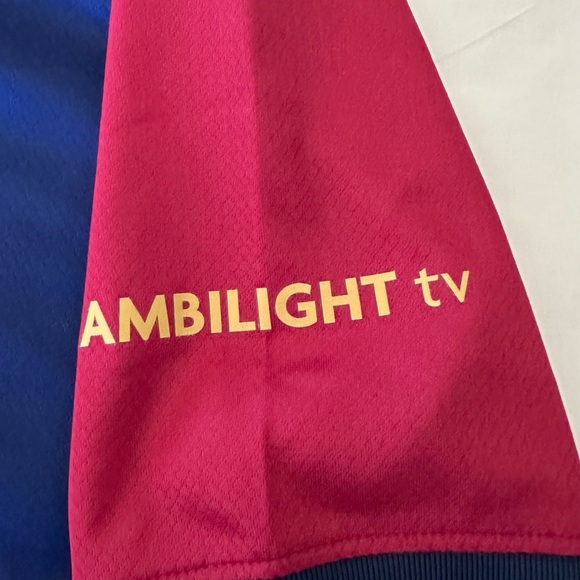 Nike FC Barcelona Dri-Fit 24/25 Home Soccer Jersey FN9153-456. Youth Sz: Medium - Picture 5 of 8